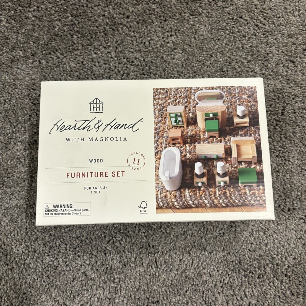 NEW!! Toy Dollhouse Furniture Accessories - Hearth & Hand™ with Magnolia